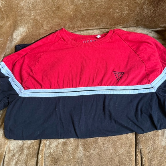 Guess “Red Core” Men’s T-Shirt - Size: XL - Fits Like A Large - Picture 3 of 4